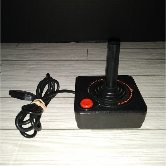 Atari 2600 Original Orange-Trim Joystick Gaming Controller - Picture 4 of 9
